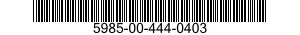5985-00-444-0403 WAVEGUIDE ASSEMBLY 5985004440403 004440403
