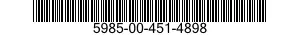 5985-00-451-4898 WAVEGUIDE ASSEMBLY 5985004514898 004514898