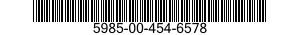 5985-00-454-6578 ANTENNA 5985004546578 004546578