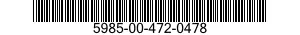 5985-00-472-0478 SWITCH,RADIO FREQUENCY TRANSMISSION LINE 5985004720478 004720478