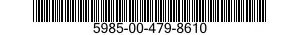 5985-00-479-8610 WAVEGUIDE ASSEMBLY 5985004798610 004798610