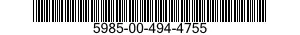 5985-00-494-4755 SWITCH,RADIO FREQUENCY TRANSMISSION LINE 5985004944755 004944755