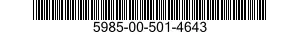 5985-00-501-4643 COUPLER,DIRECTIONAL 5985005014643 005014643