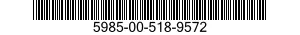 5985-00-518-9572 ATTENUATOR,FIXED 5985005189572 005189572