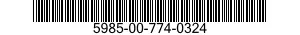 5985-00-774-0324  5985007740324 007740324