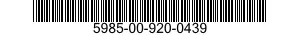 5985-00-920-0439  5985009200439 009200439