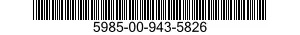 5985-00-943-5826 SWITCH,RADIO FREQUENCY TRANSMISSION LINE 5985009435826 009435826