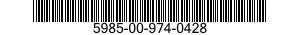 5985-00-974-0428  5985009740428 009740428