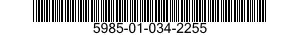 5985-01-034-2255 WAVEGUIDE ASSEMBLY 5985010342255 010342255