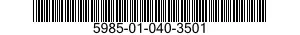 5985-01-040-3501 WAVEGUIDE ASSEMBLY 5985010403501 010403501
