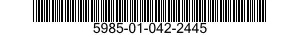 5985-01-042-2445 WAVEGUIDE ASSEMBLY 5985010422445 010422445