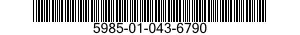 5985-01-043-6790  5985010436790 010436790