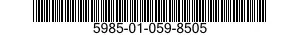 5985-01-059-8505 WAVEGUIDE ASSEMBLY 5985010598505 010598505