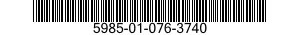 5985-01-076-3740  5985010763740 010763740