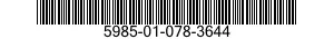 5985-01-078-3644 ATTENUATOR,VARIABLE 5985010783644 010783644