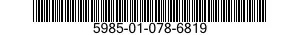 5985-01-078-6819  5985010786819 010786819