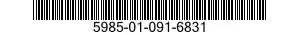 5985-01-091-6831 COVER,ANTENNA 5985010916831 010916831