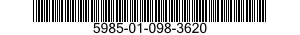 5985-01-098-3620  5985010983620 010983620