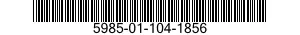 5985-01-104-1856 SWITCH,RADIO FREQUENCY TRANSMISSION LINE 5985011041856 011041856