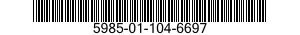 5985-01-104-6697 HORN,WAVEGUIDE 5985011046697 011046697