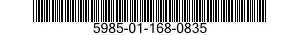 5985-01-168-0835  5985011680835 011680835