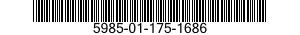 5985-01-175-1686 RESISTOR,VARIABLE,WIRE WOUND,NONPRECISION 5985011751686 011751686
