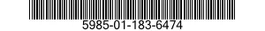 5985-01-183-6474  5985011836474 011836474