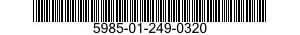 5985-01-249-0320 FLANGE,WAVEGUIDE 5985012490320 012490320