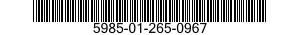 5985-01-265-0967 ATTENUATOR,FIXED 5985012650967 012650967