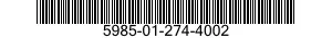 5985-01-274-4002 SWITCH,RADIO FREQUENCY TRANSMISSION LINE 5985012744002 012744002