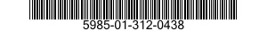 5985-01-312-0438 ATTENUATOR COAX 5985013120438 013120438