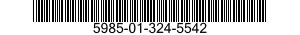 5985-01-324-5542 ANTENNA SUBASSEMBLY 5985013245542 013245542