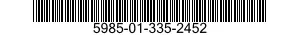 5985-01-335-2452 HORN,WAVEGUIDE 5985013352452 013352452
