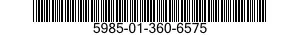 5985-01-360-6575 ISOLATOR,RADIO FREQUENCY REFLECTION 5985013606575 013606575