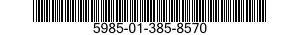 5985-01-385-8570 ATTENUATOR,FIXED 5985013858570 013858570