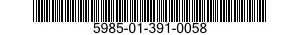 5985-01-391-0058  5985013910058 013910058