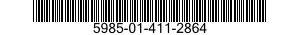 5985-01-411-2864 SEAL,WAVEGUIDE 5985014112864 014112864