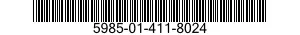 5985-01-411-8024 WAVEGUIDE ASSEMBLY 5985014118024 014118024