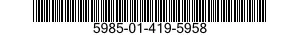 5985-01-419-5958 SWITCH,RADIO FREQUENCY TRANSMISSION LINE 5985014195958 014195958