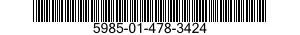 5985-01-478-3424 BASE,ANTENNA SUPPORT 5985014783424 014783424