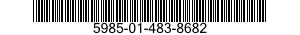 5985-01-483-8682 SEAL,WAVEGUIDE 5985014838682 014838682