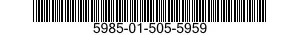 5985-01-505-5959 SWITCH,RADIO FREQUENCY TRANSMISSION LINE 5985015055959 015055959
