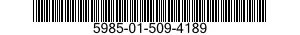 5985-01-509-4189 SPLIT MOUNT 5985015094189 015094189