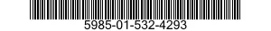 5985-01-532-4293 IFF FLAT PANEL ANTENNA 5985015324293 015324293