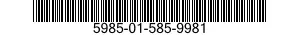5985-01-585-9981 ISOLATOR,RADIO FREQUENCY REFLECTION 5985015859981 015859981