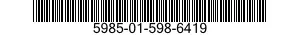 5985-01-598-6419 FLANGE,WAVEGUIDE 5985015986419 015986419