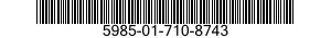 5985-01-710-8743 ANTENNA 5985017108743 017108743