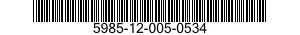 5985-12-005-0534  5985120050534 120050534