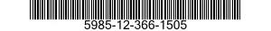 5985-12-366-1505 WAVEGUIDE ASSEMBLY 5985123661505 123661505