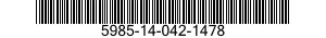 5985-14-042-1478 ANTENNA 5985140421478 140421478